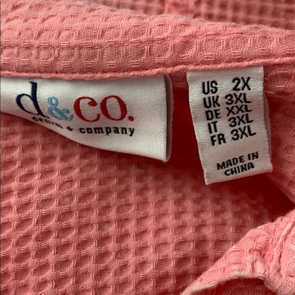 Denim & Company Women's Button-Up Shirt/Jacket - Picture 7 of 9